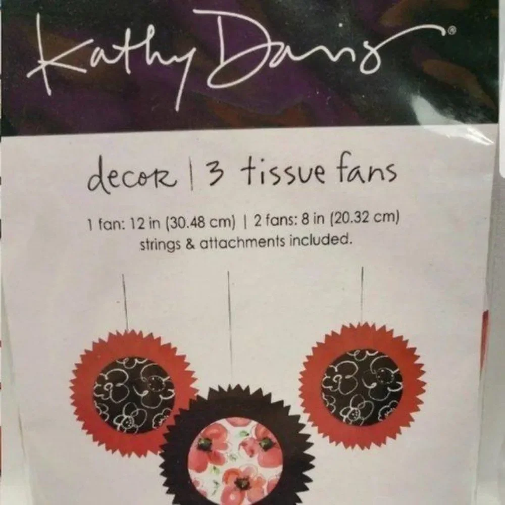 KATHY‎ Davis Black & Red Party Decorations